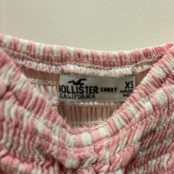 Hollister Pink Gingham Romper - Picture 2 of 2